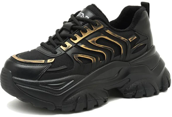 (Women) CAMEL CROWN Low-Top Dad Shoes 'Black Silver' A14703629 Purchase (Women) CAMEL CROWN Low-Top Dad Shoes 'Black Silver' A14703629