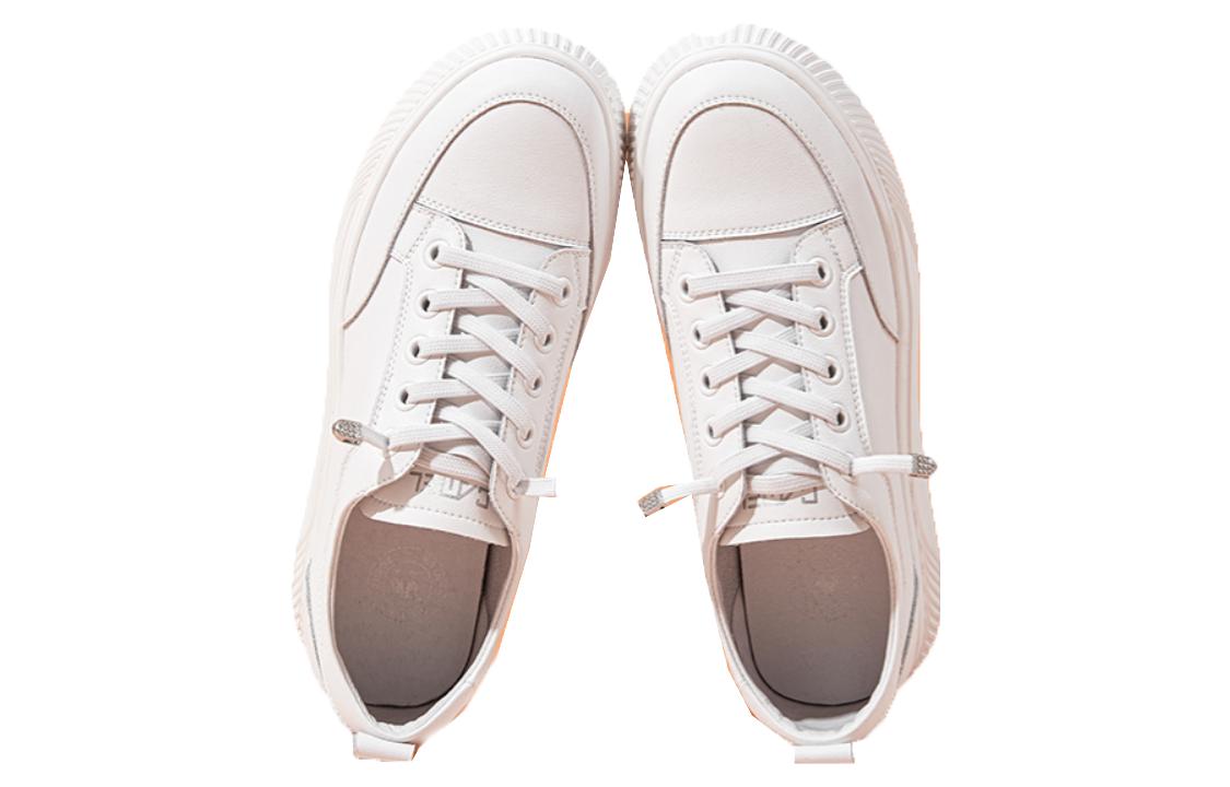 (W) CAMEL CROWN Low-Top Sneaker 'White Casual' 圖 3