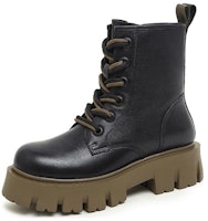 (Women) CAMEL CROWN Marten Boots 'British Style Leather' LF22246928 (Women) CAMEL CROWN Marten Boots 'British Style Leather' LF22246928