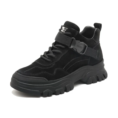 (W) CAMEL CROWN Martin Boot 'Black'