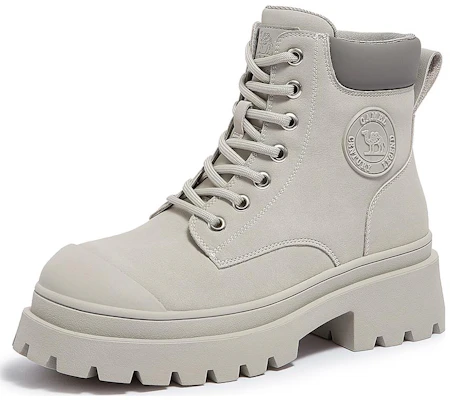 駱駝舒適百搭休閒短筒馬丁靴女款 Purchase 駱駝舒適百搭休閒短筒馬丁靴女款