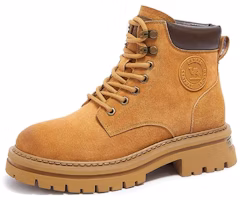 (Women) CAMEL CROWN Martin Boot 'Soft Elastic Leather High Heel' L23W283021 (Women) CAMEL CROWN Martin Boot 'Soft Elastic Leather High Heel' L23W283021