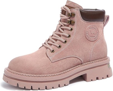 駱駝品牌 柔軟皮面 短筒 馬丁靴 高跟 女款 Shop 駱駝品牌 柔軟皮面 短筒 馬丁靴 高跟 女款