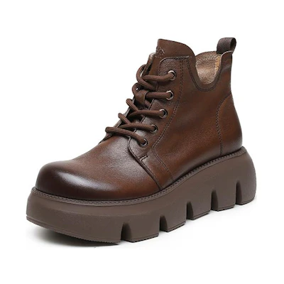 (W) CAMEL CROWN Martin Boot 'Versatile Casual Short Tube'