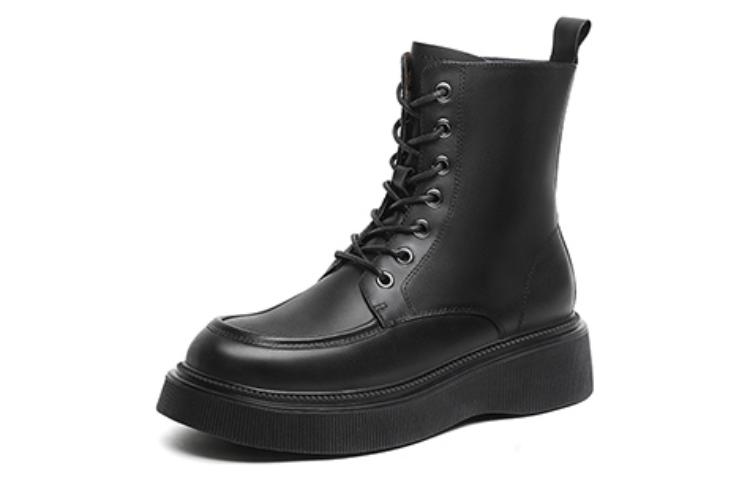 (Women) CAMEL CROWN Martin Boot 'Versatile Comfort Short Tube Black' A14040619