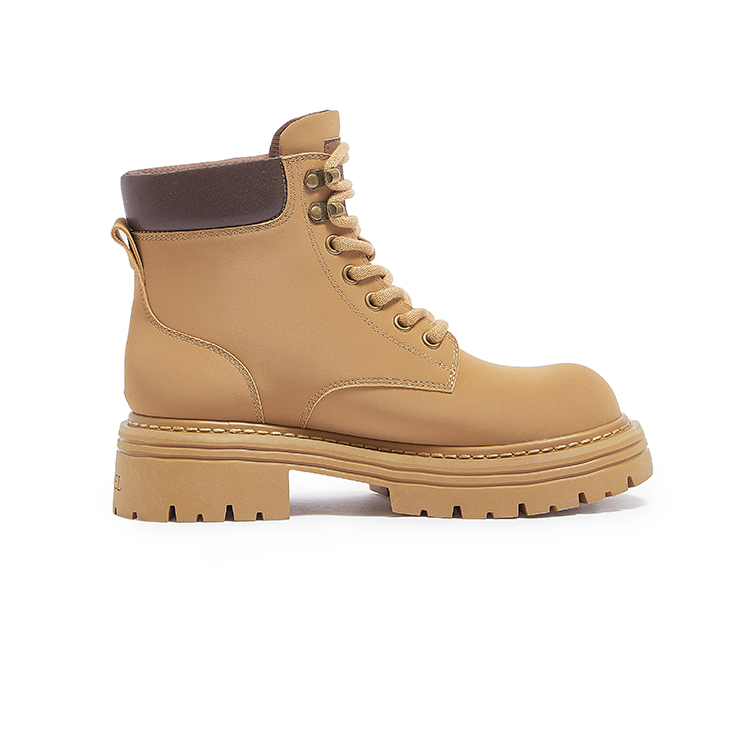 Order CAMEL骆驼  經典百搭 踢不爛大黃靴 小個子厚底增高馬丁靴工裝靴 短筒 馬丁靴 女款