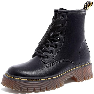 駱駝百搭舒適氣質耐磨中筒馬丁靴女款 Order 駱駝百搭舒適氣質耐磨中筒馬丁靴女款