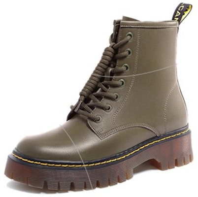 駱駝百搭舒適氣質耐磨中筒馬丁靴女款 Purchase 駱駝百搭舒適氣質耐磨中筒馬丁靴女款