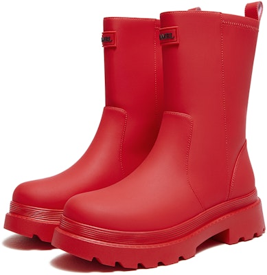 (Women) CAMEL CROWN Mid-Top 'Waterproof Durable Rain Boot' F23C013007 3