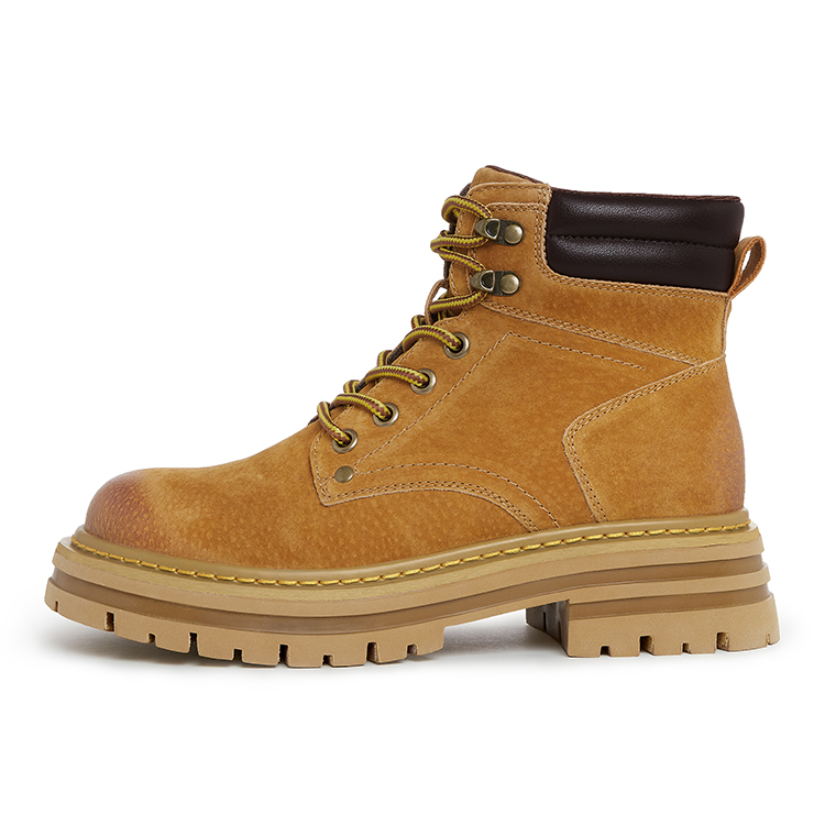 (Women) CAMEL CROWN Outdoor Short Boots 'Fleece-Lined Mustard Yellow' LF22245143R