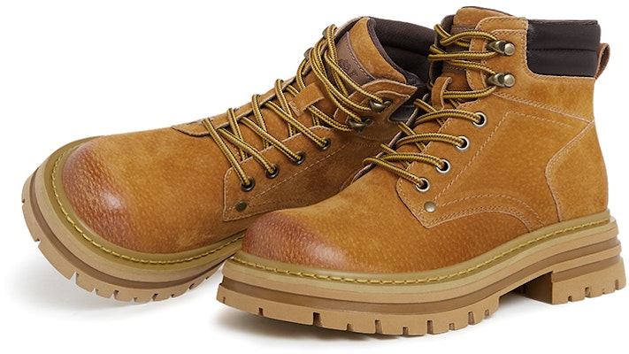 (W) 骆驼皇冠户外短靴“羊毛衬里芥末黄” LF22245143R Purchase (W) 骆驼皇冠户外短靴“羊毛衬里芥末黄” LF22245143R