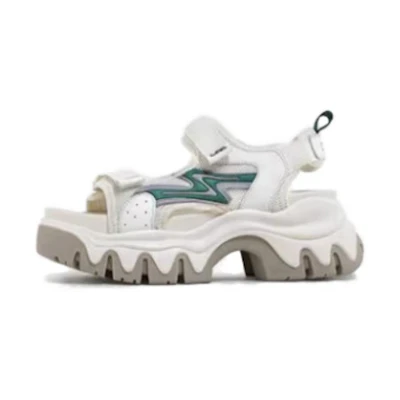 (W) CAMEL CROWN Platform Sandal 'Thick Sole Beige'