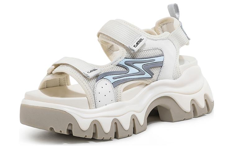 (W) CAMEL CROWN Platform Sandal 'Thick Sole Beige' 圖 6