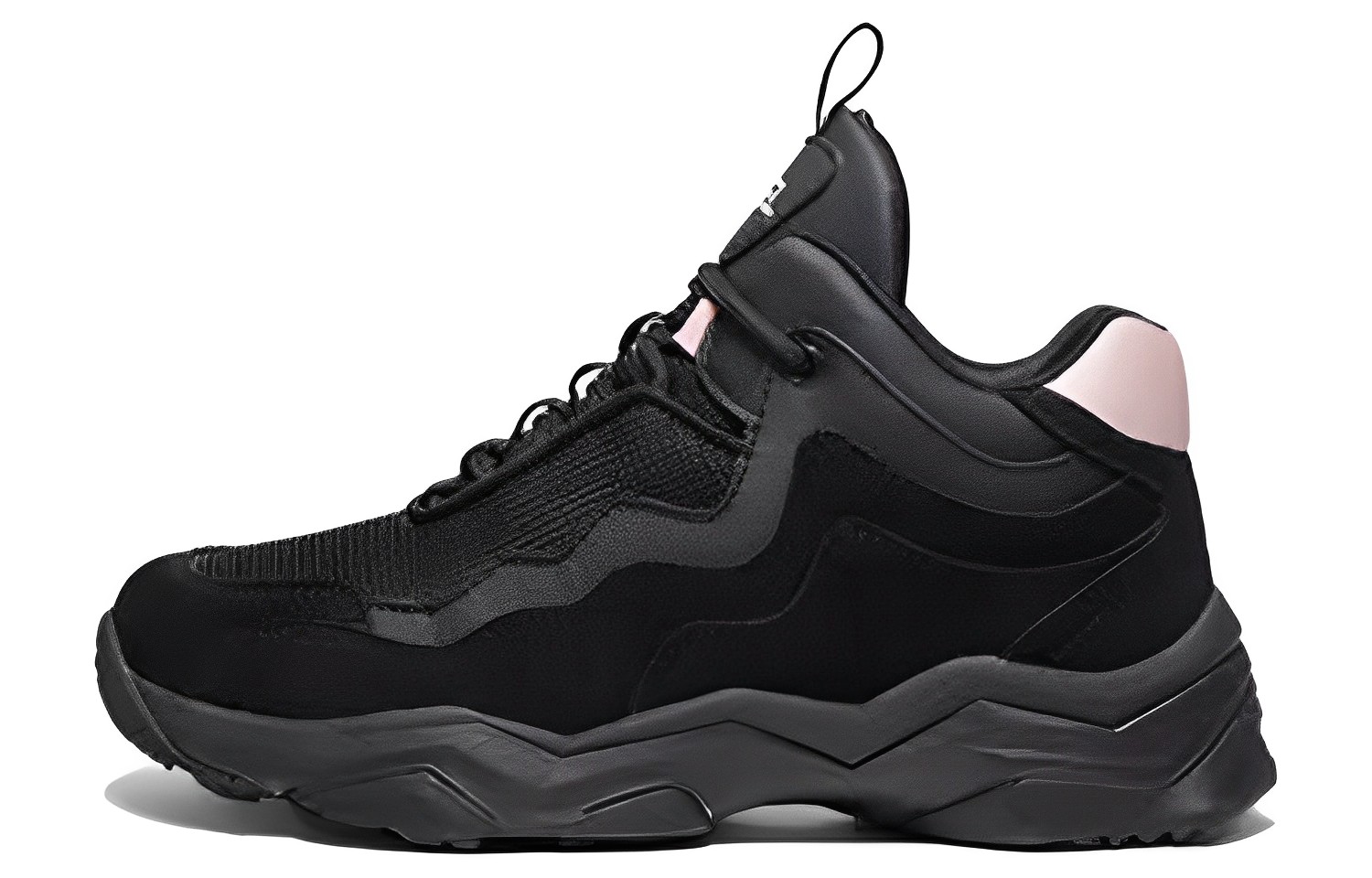 (W) CAMEL CROWN Qianjun Low 'Black Pink Fleece'