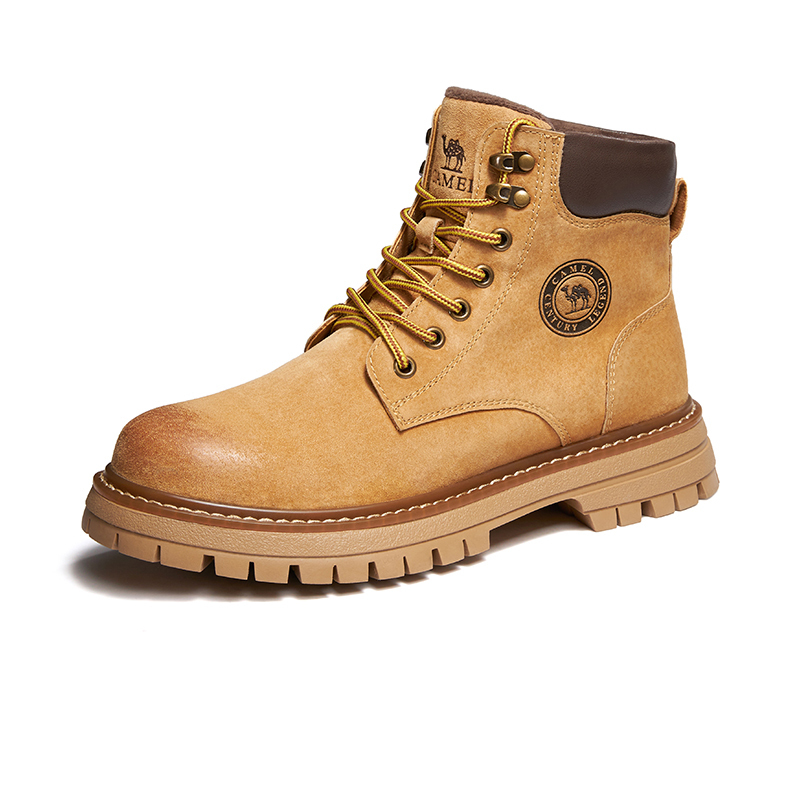 Lookbook (W) 캐멀크라운 레트로 플리스 숏마틴 부츠 (Camel Crown Retro Fleece Short Martin Boots) GF122W7790R