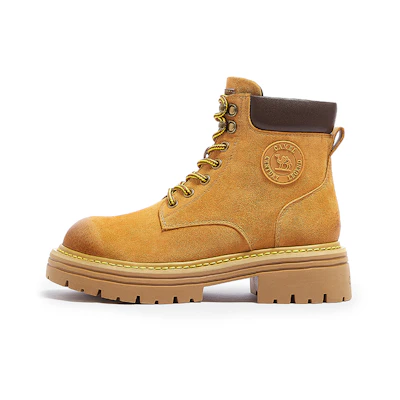 (W) CAMEL CROWN Retro Classic Martin Boot 'Short Yellow Increased Sole'