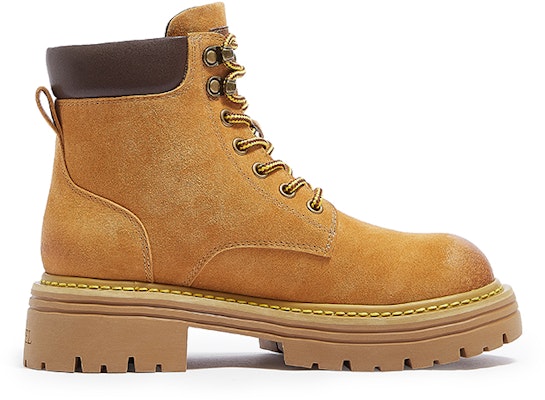 (W) CAMEL CROWN Bota Clásica Retro Martin 'Suela Alta Amarilla Corta' L23W076036 Order (W) CAMEL CROWN Bota Clásica Retro Martin 'Suela Alta Amarilla Corta' L23W076036