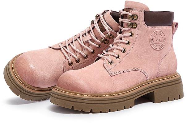 (W) CAMEL CROWN Bota Clásica Retro Martin 'Suela Alta Amarilla Corta' L23W076036 Cheap (W) CAMEL CROWN Bota Clásica Retro Martin 'Suela Alta Amarilla Corta' L23W076036