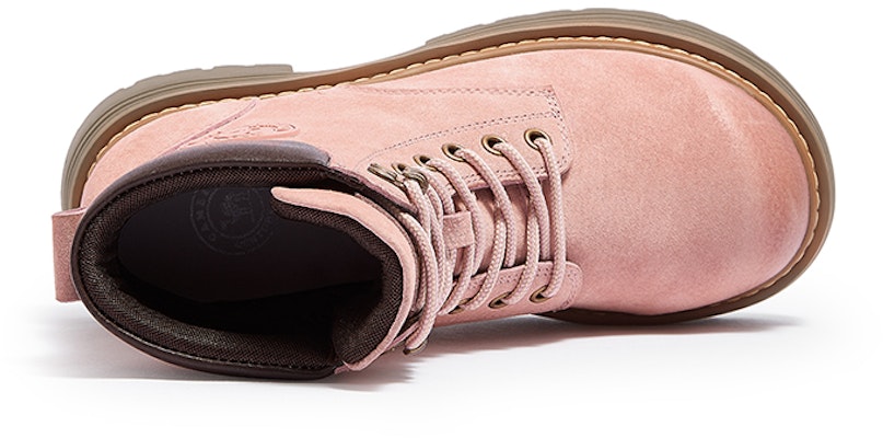 (W) CAMEL CROWN Bota Clásica Retro Martin 'Suela Alta Amarilla Corta' L23W076036 1