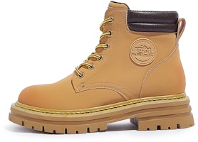 (Women) CAMEL CROWN Retro Classic Martin Boots 'Yellow Suede' L23W076044 (Women) CAMEL CROWN Retro Classic Martin Boots 'Yellow Suede' L23W076044