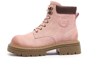 駱駝牌 復古經典 輕便耐磨 加絨 短筒 馬丁靴 女款 Details for 駱駝牌 復古經典 輕便耐磨 加絨 短筒 馬丁靴 女款