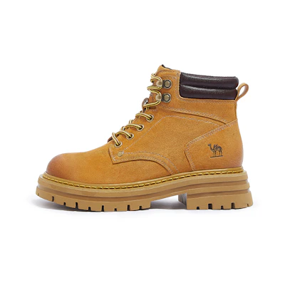 (W) CAMEL CROWN Retro Classic Short Outdoor Boots 'Yellow Suede'