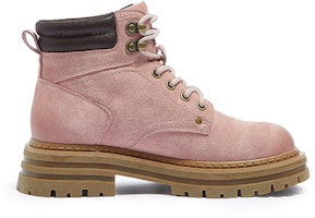 (W) CAMEL CROWN Retro Classic Sepatu Pendek Outdoor 'Kuning Suede' L23W076065 Sizing (W) CAMEL CROWN Retro Classic Sepatu Pendek Outdoor 'Kuning Suede' L23W076065