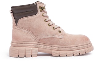 (W) CAMEL CROWN Sepatu Boot Ankle Martin Tali Kuning Coklat L23W307016 4