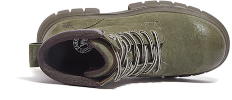 (W) CAMEL CROWN Sepatu Boot Ankle Martin Tali Kuning Coklat L23W307016 1