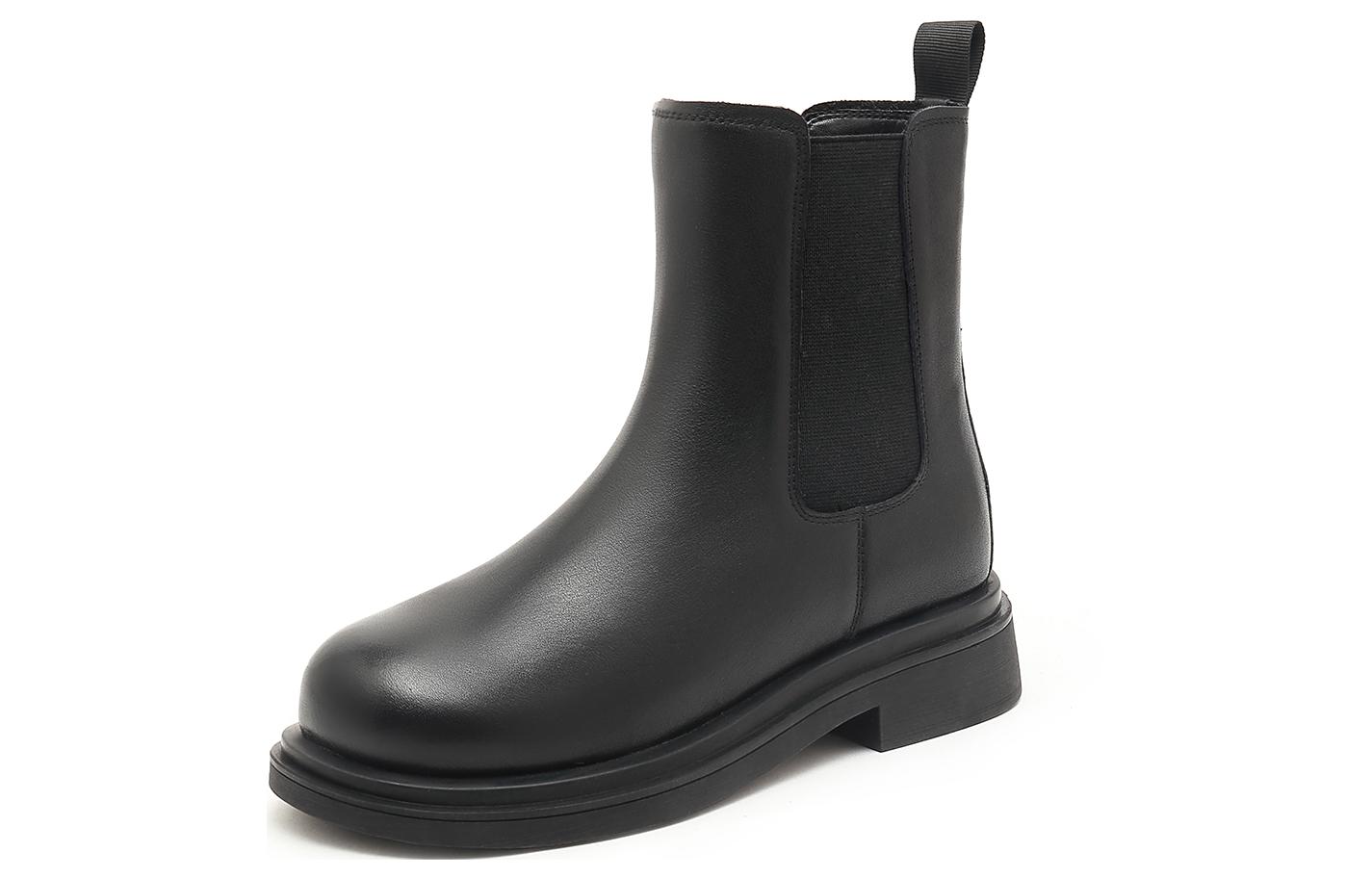 (W) CAMEL CROWN Short Boots 'CMFTable Black'