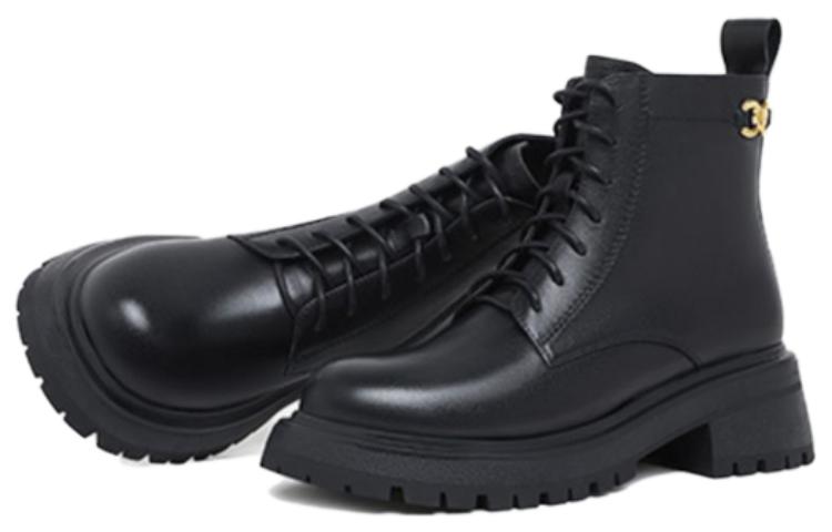 (W) CAMEL CROWN Short Martin Boots Female 'Shock-Absorbent Durable Black' 圖 2