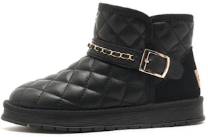 (W) 캐멀크라운 블랙 웜 스노우부츠 (Camel Crown Black Warm Snow Boots - shortened) A14502649 Order (W) 캐멀크라운 블랙 웜 스노우부츠 (Camel Crown Black Warm Snow Boots - shortened) A14502649