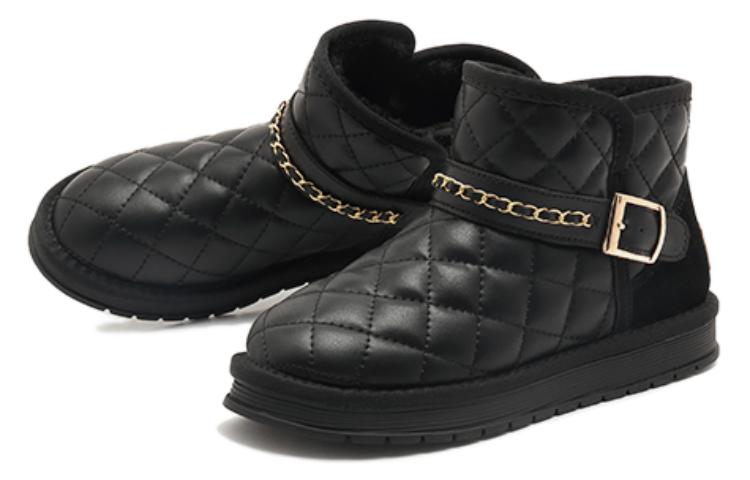 Lookbook (W) (Women) キャメル クラウン ショートスノーブーツ 'ブラックウォームス' A14502649 A14502649