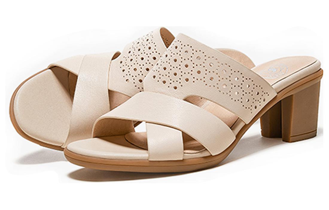 (W) CAMEL CROWN Slide High Heel 'Casual Everyday' 圖 3