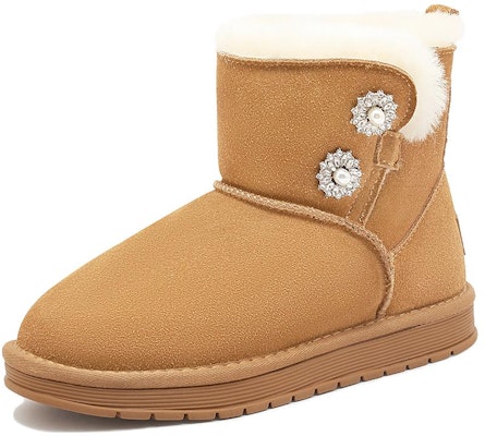 (Women) CAMEL CROWN Snow Boots 'Warm Waterproof Comfortable Versatile Short Tube' A14502652 Order (Women) CAMEL CROWN Snow Boots 'Warm Waterproof Comfortable Versatile Short Tube' A14502652