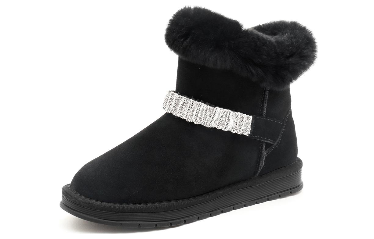 Order CAMEL駱駝 保暖防水 舒適百搭 短筒 雪地靴 女款