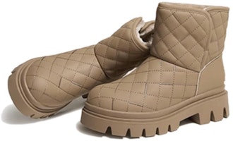 CAMEL駱駝 防水保暖 舒適百搭 短筒 雪地靴 女款 Lookbook CAMEL駱駝 防水保暖 舒適百搭 短筒 雪地靴 女款