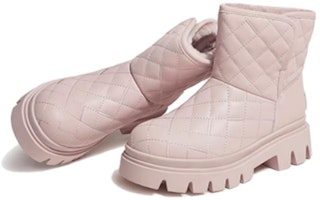 CAMEL駱駝 防水保暖 舒適百搭 短筒 雪地靴 女款 1