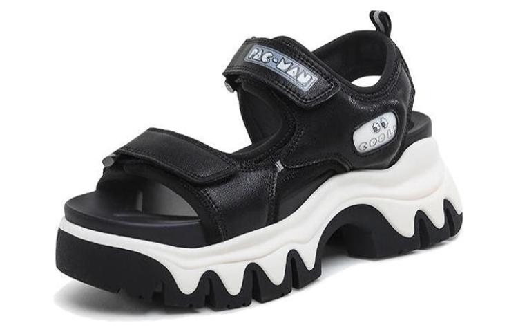 (W) CAMEL CROWN Sports Sandals 'Chunky Heel Velcro'