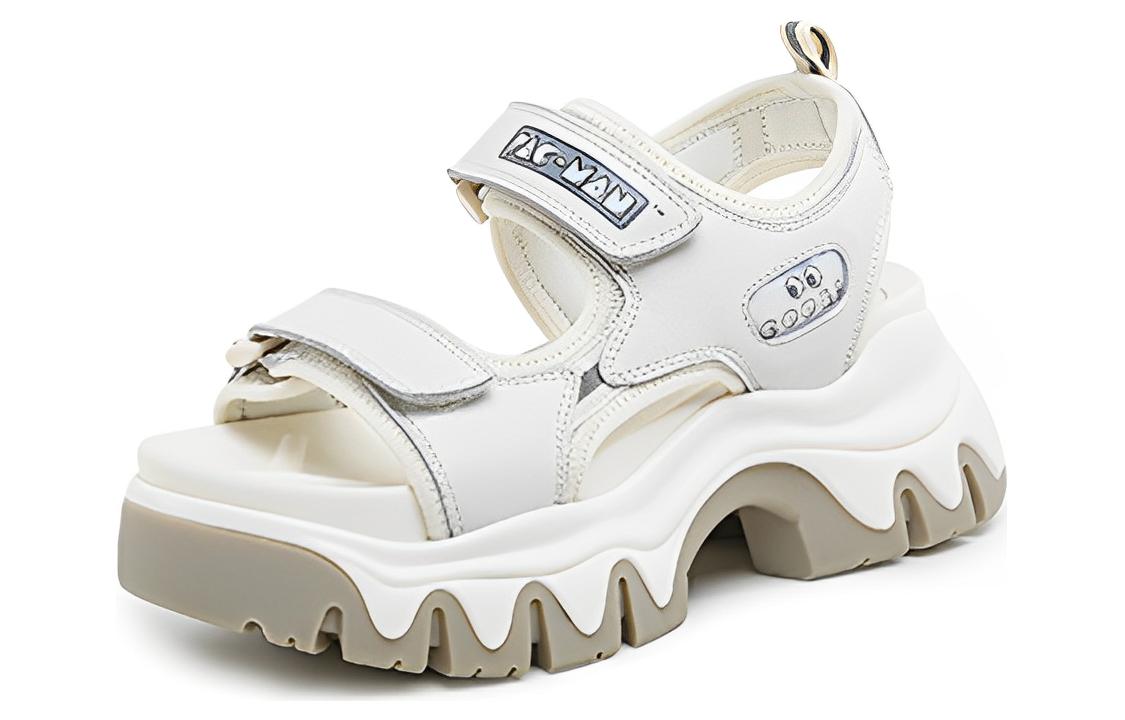 (W) CAMEL CROWN Sports Sandals 'Chunky Heel Velcro' 圖 2