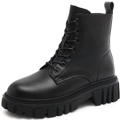 (W) 骆驼皇冠加绒皮革中筒马丁靴‘厚底粗跟’ A14703624 Purchase (W) 骆驼皇冠加绒皮革中筒马丁靴‘厚底粗跟’ A14703624