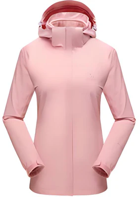 (Women) CAMEL Dopamine Pink 3-in-1 Waterproof Windproof Travel Jacket T9W118122 Buy (Women) CAMEL Dopamine Pink 3-in-1 Waterproof Windproof Travel Jacket T9W118122
