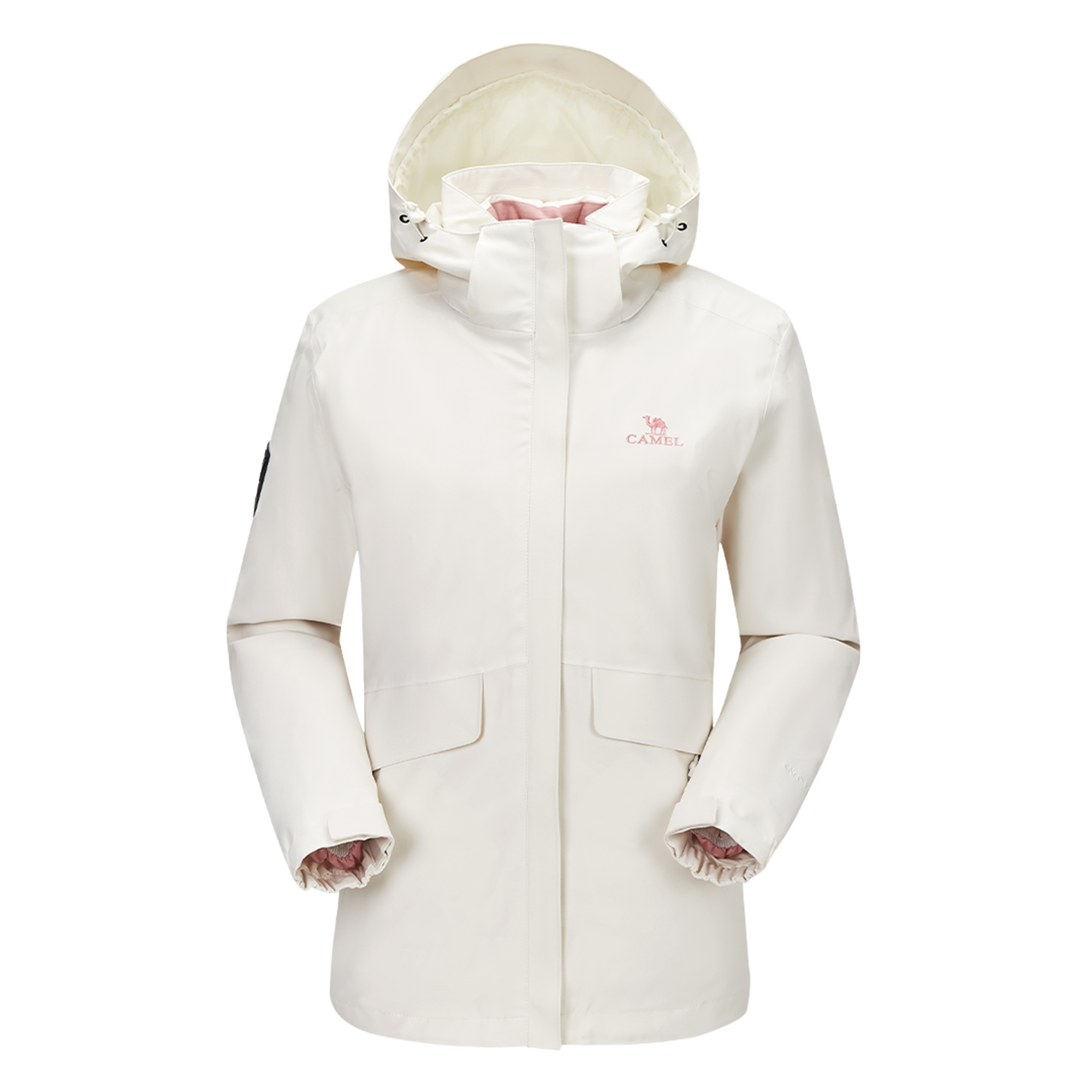 (Women) CAMEL Outdoor All-Weather Gradient Windproof Waterproof Jacket 7A22263735