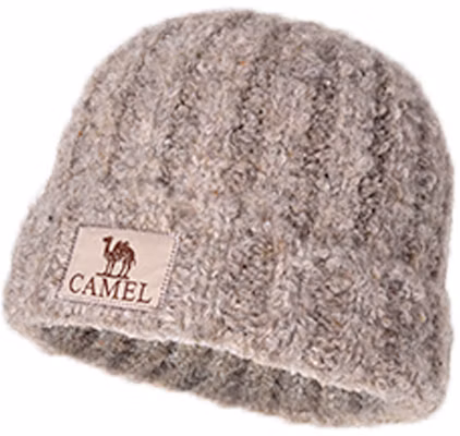 (Women) CAMEL Outdoor Knit Hat, Windproof, Warm, Stretchy Wool Blend Beanie. 133CP15060 Buy (Women) CAMEL Outdoor Knit Hat, Windproof, Warm, Stretchy Wool Blend Beanie. 133CP15060