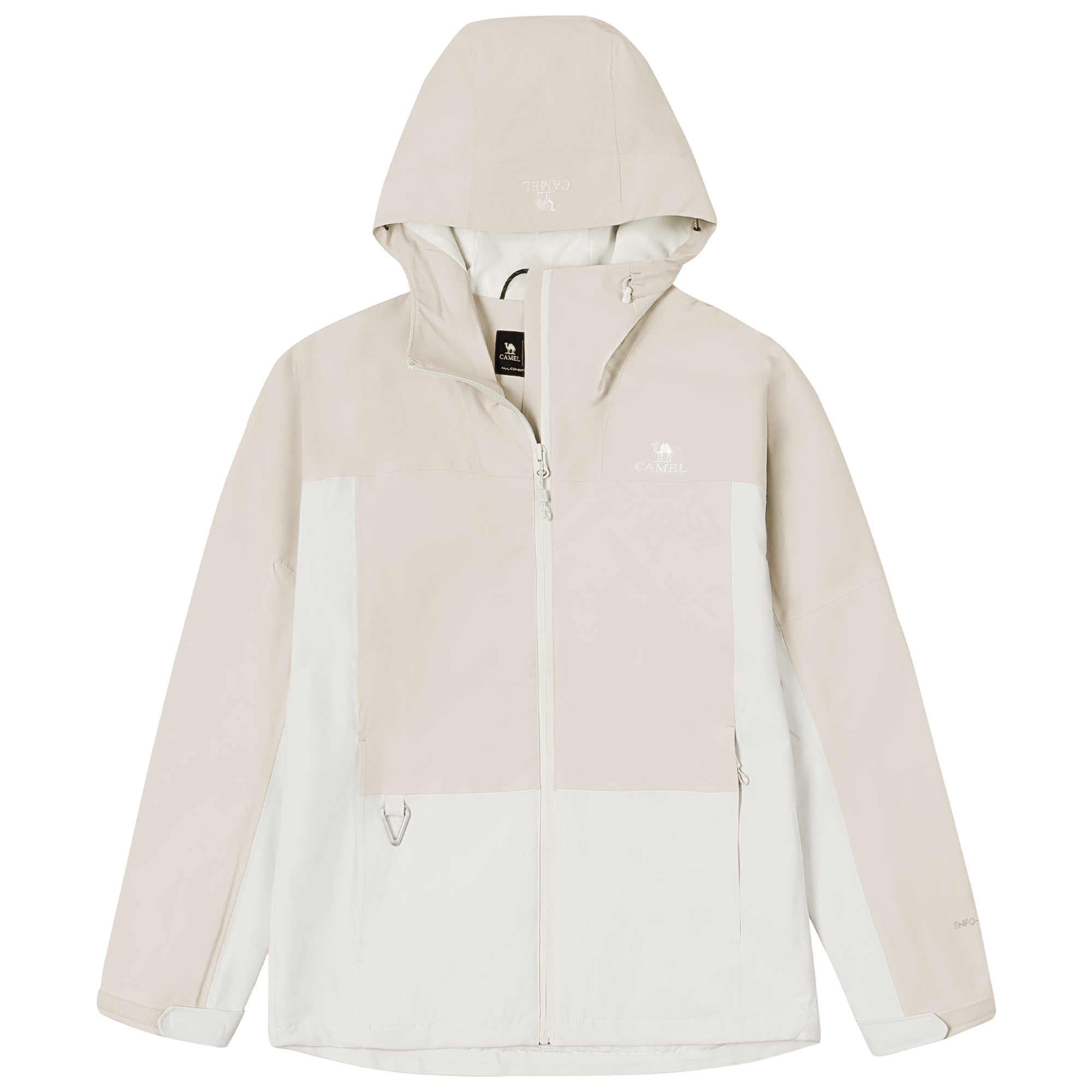 (Women) CAMEL Outdoor Waterproof Windproof Warm Hiking Jacket A23BATR087