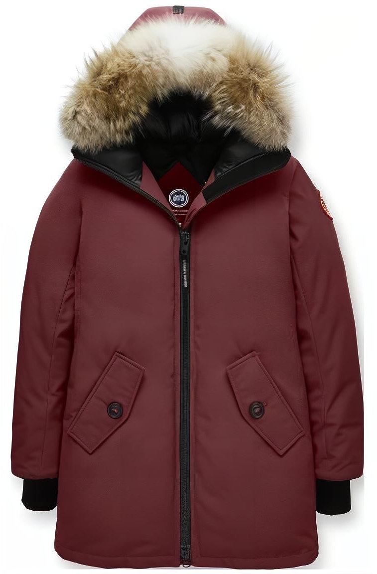 women-canada-goose-burgundy-hooded-zip-up-mid-length-coat-3030-l-810