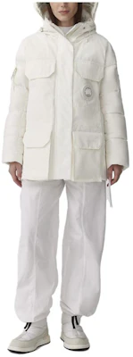 (W) Canada Goose Expedition Paradigm White Label Long Parka Coat - Putih Polaris 2058WW-433 Order (W) Canada Goose Expedition Paradigm White Label Long Parka Coat - Putih Polaris 2058WW-433