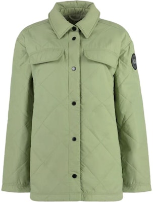 (W) 캐나다구스 그린 솔리드 긴소매 버튼업 자켓 6847W-1481 Buy (W) 캐나다구스 그린 솔리드 긴소매 버튼업 자켓 6847W-1481