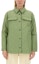 Order (W) 캐나다구스 그린 솔리드 긴소매 버튼업 자켓 6847W-1481