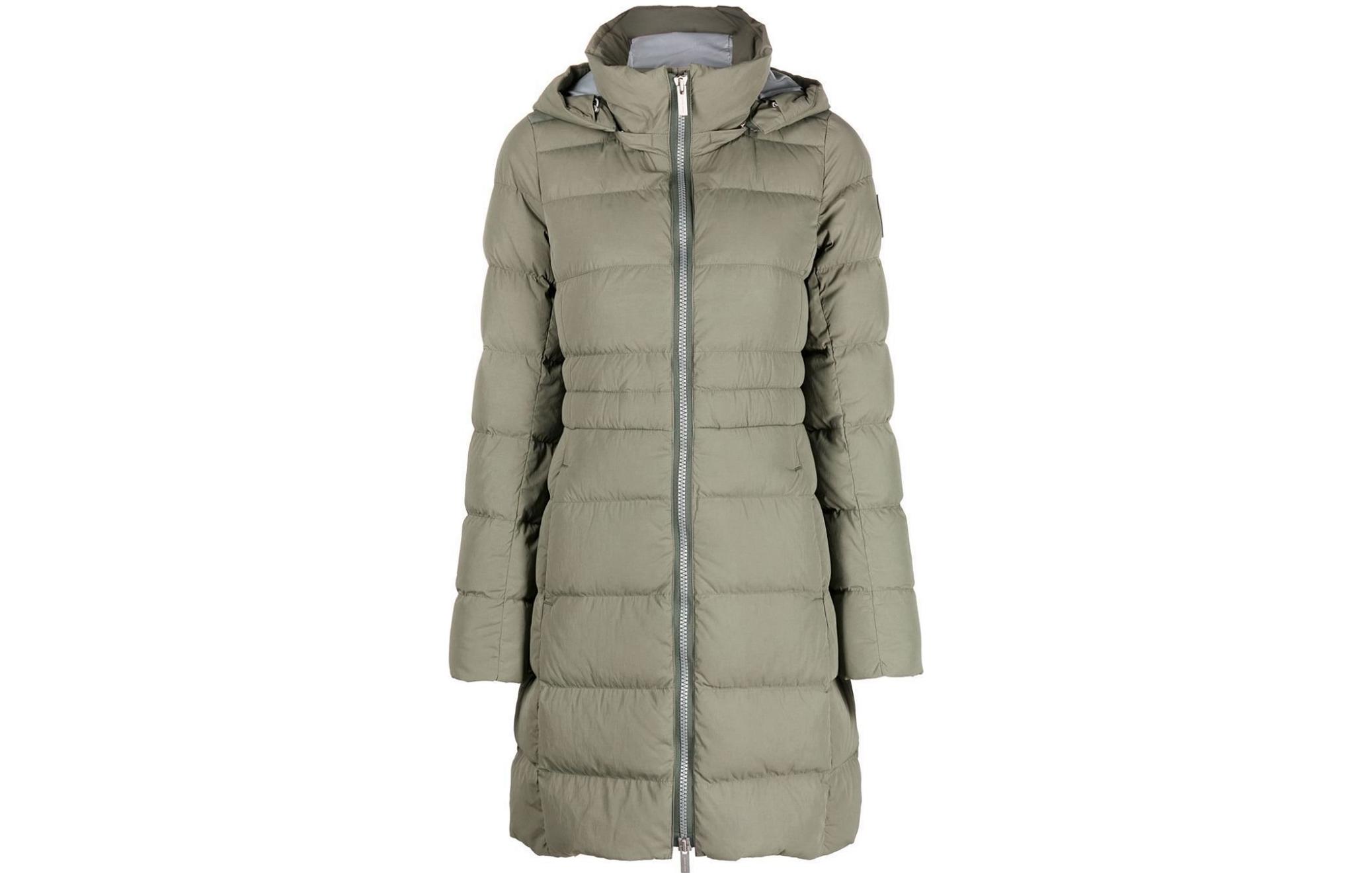 (Women) Canada Goose  Long Parka Coat Green Hooded Full-Zip Jacket 3901W-852 圖 2